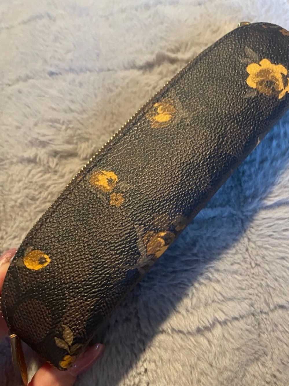 COACH Floral Pencil Case